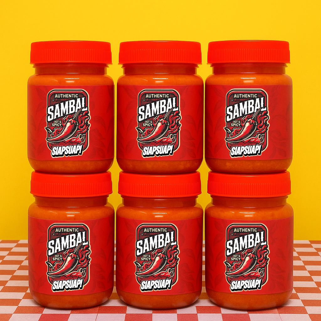 paket sambal 6 siapsuap